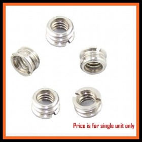 DigiFox Bushing Reducer 1/4'' - 3/8'' Threaded Nuts Converter for Tripod and digital SLR 